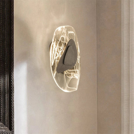 Applique murale LED en cristal style nordique pour espaces variés — LZ4X9P2