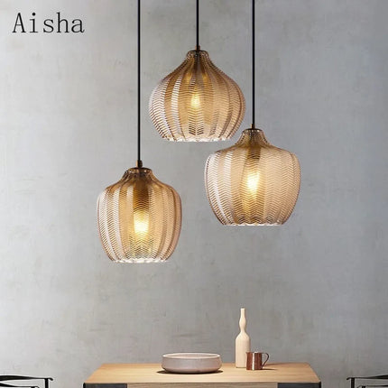 Suspension en verre au design nordique pour intérieur — LZ4XJ9