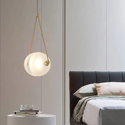 Suspension nordique en verre pour décoration loft et restaurant — LZ4X9T2