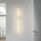 H 70cm Blanc / Lumière chaude