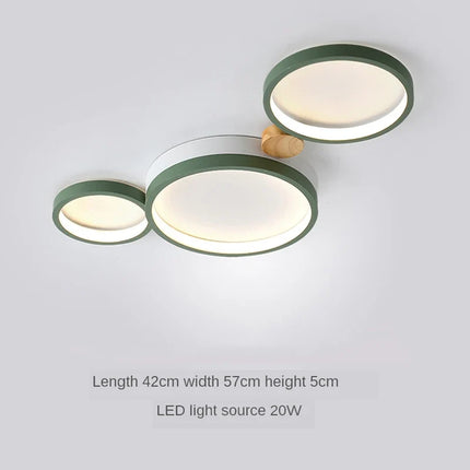 Lustre LED nordique pour salon, café, balcon et vestiaire — LZ4X9T2