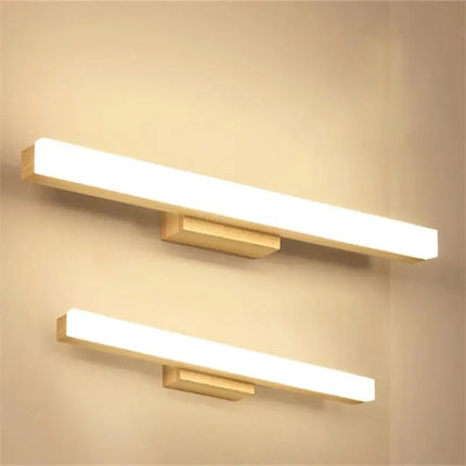 Applique murale LED moderne au design nordique en bois — LZ4N8XQ
