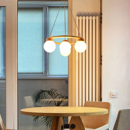 Lustre suspension nordique haricot créatif pour restaurant — LZ4M9T2