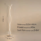 B Blanc 145cm / Blanc chaud, pas de télécommande