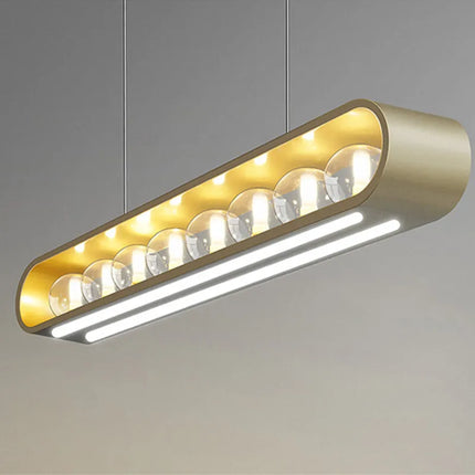 Lustre suspension en verre transparent avec cordon ajustable — LZ4X9T