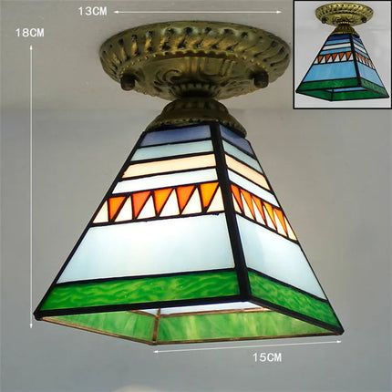 Plafonnier LED moderne en verre avec ampoule 7W E27 — LZ4X9Q2