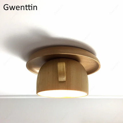 Plafonnier décoratif nordique en bois au design moderne — LZ4P9XJ