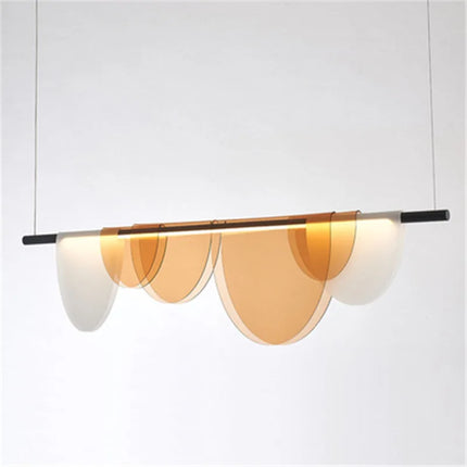 Lustre suspendu en acrylique lumineux pour bar et café — LZ4P9XQ