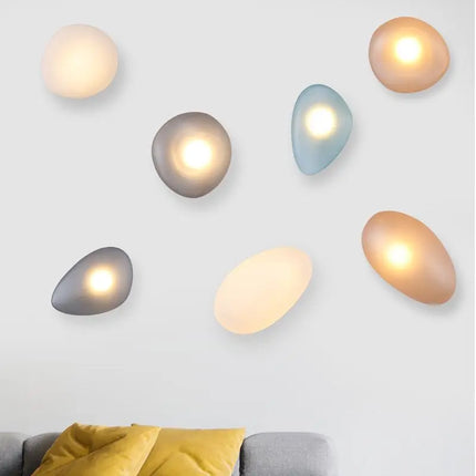 Applique murale LED design galets en verre pour intérieur et hôtel — LZ4X9T2