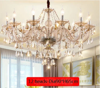 Lustre en cristal lumineux pour décoration moderne et élégante — LZ4X9P