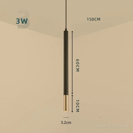 Suspension LED pour lampe de chevet, lustre décoratif intérieur — LZ4P9X