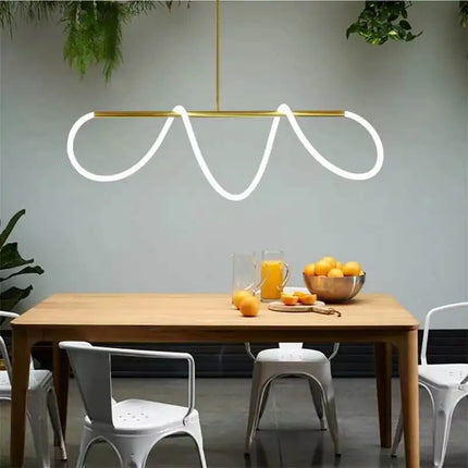 Lustre suspension design nordique moderne pour restaurant — LZ4F7Q2
