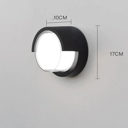 Applique murale extérieure moderne étanche IP54 pour porche et jardin — LZ4X9T2