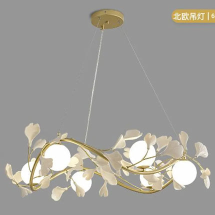 Lustre en verre design nordique pour intérieur moderne — LZ4X9P2