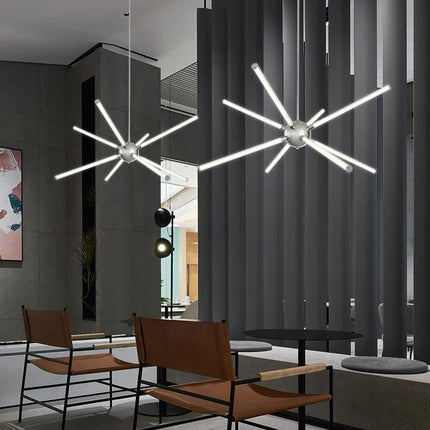 Suspension moderne en aluminium pour bar et cuisine intérieure — LZ4X9M