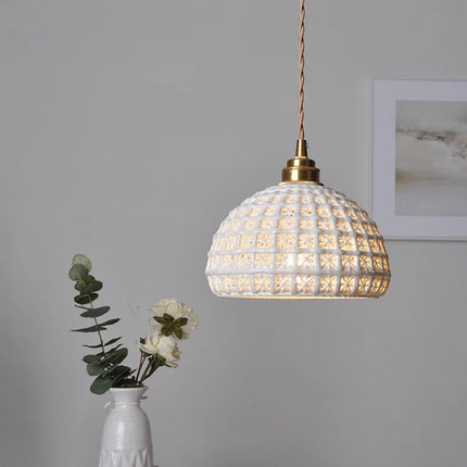 Suspension moderne en céramique LED pour décoration intérieure — LZ4X9P