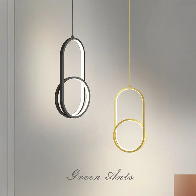 Suspension lampe de chevet au design nordique minimaliste — LZ4QJ7