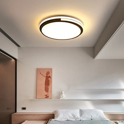 Plafonnier LED rond à luminosité réglable pour intérieur — LZ4X9P2
