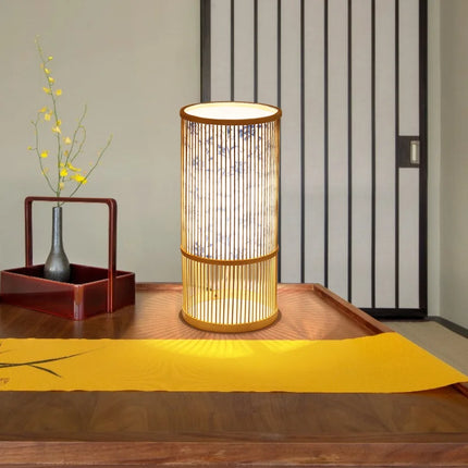 Lampadaire japonais moderne en bambou fait main — LZ4X9Q2N