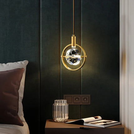Lustre créatif en cristal pour décoration intérieure moderne — LZ4X9Q2