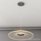 A / Suspension de 50 cm de diamètre et 5 W / Blanc chaud