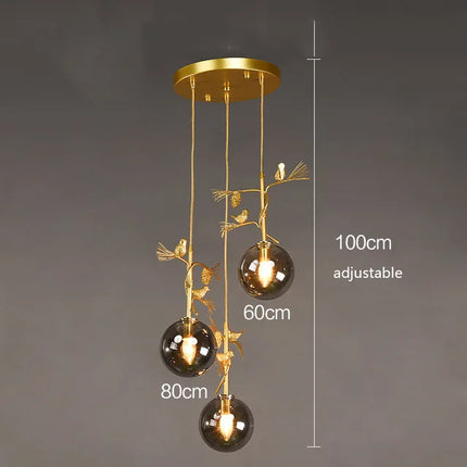 Suspension en verre au design moderne pour intérieur élégant — LZ4X9T