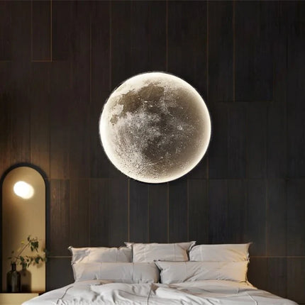 applique murale lune design moderne éclairage décoratif pour intérieur