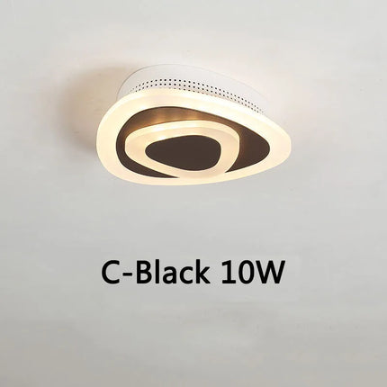 Plafonnier LED décoratif forme ronde et carrée pour maison — LZ4XJ9
