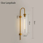 1 applique murale transparente. / CHINE / Pas d'ampoule