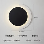 R1 noir grand / Blanc chaud (2700-3500K)
