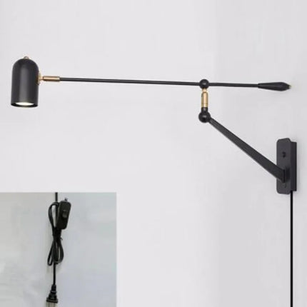 Applique murale LED à bras pliable et rétractable — LZ4X9T2