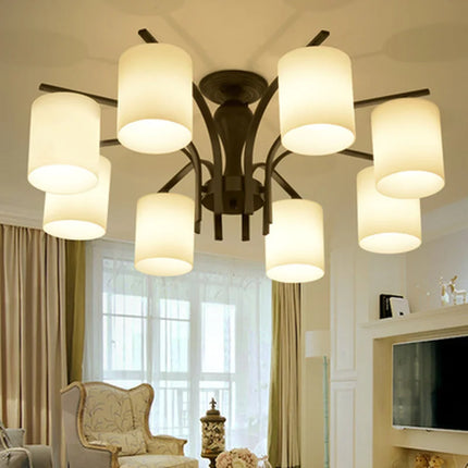Plafonnier LED style nordique pour intérieur moderne et chaleureux — LZ4F9X2Q