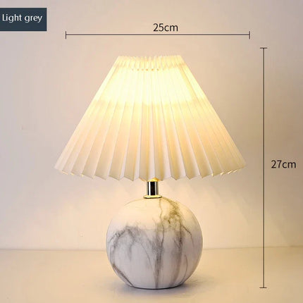 Lampe de chevet en céramique moderne pour bureau et veilleuse créative — LZ4X9P2