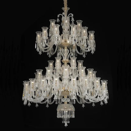 Lustre en cristal européen pour décoration moderne et élégante — LZ4X9Q