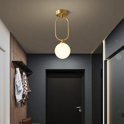 Applique murale en cuivre au design moderne pour décoration intérieure — LZ7XQ2