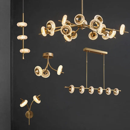Applique murale en cuivre au design créatif pour intérieur élégant — LZ4X9P2