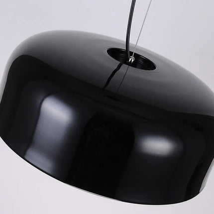 Suspension ronde moderne en aluminium pour intérieur — LZ4XJ9
