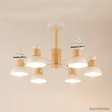 lustre nordique oiseau led simple moderne mini décor éclairage