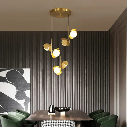 Plafonnier LED au design européen créatif et chaleureux — LZ4X9T1