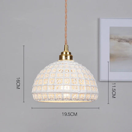 Suspension moderne en céramique LED pour décoration intérieure — LZ4X9P