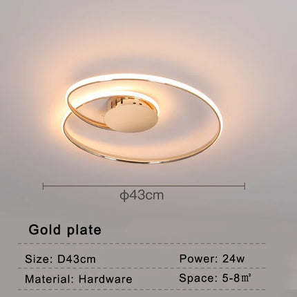 Plafonnier LED moderne au design élégant pour intérieur — LZ4X9Q1
