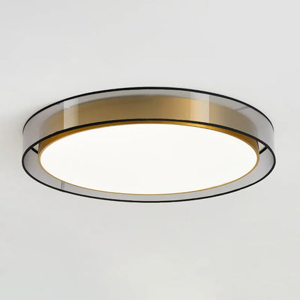 Plafonnier design nordique en cuivre pour décoration intérieure — LZ4X9T
