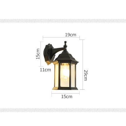 Applique murale extérieure moderne pour jardin et terrasse — LZ4X9T2