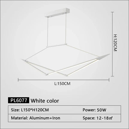Suspension LED dimmable pour éclairage moderne et élégant — LZ4X9P7Q