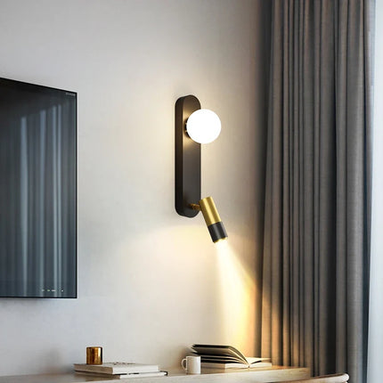 Applique murale LED moderne en bois pour éclairage intérieur — LZ4X9T2