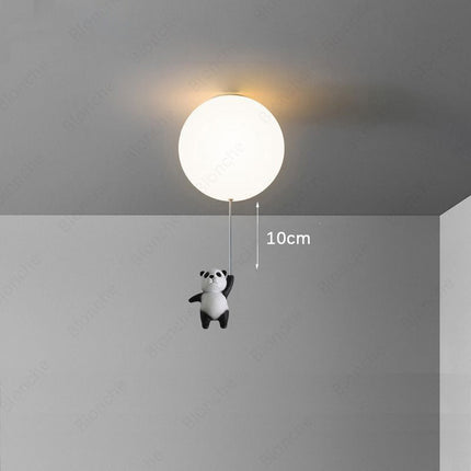 Plafonnier LED enfant avec motifs ballon et panda Otto — LZ4X9T2