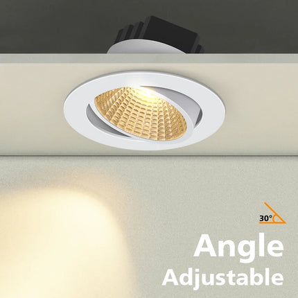 Spot LED encastré dimmable COB super lumineux — LZ4X9P2