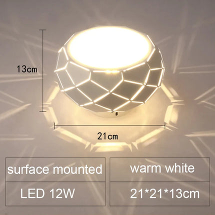 Plafonnier LED moderne avec gradation et trois modes de lumière — LZ4P9XJ
