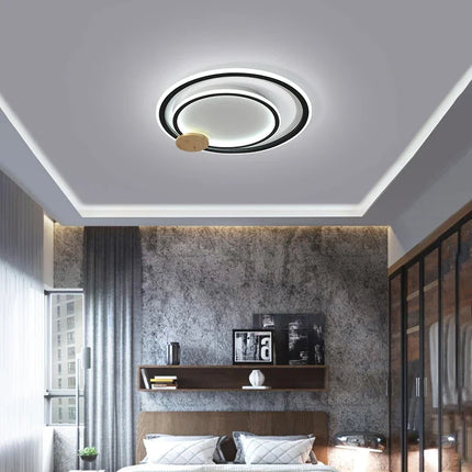 Plafonnier LED design en aluminium pour intérieur élégant — LZ4X9QJ