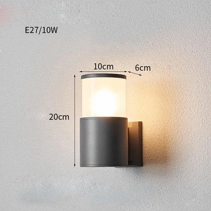Applique murale extérieure 110V étanche pour balcon, terrasse et jardin — LZ4X9P2